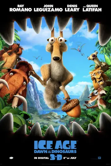 Poster to the movie "Ice Age: Dawn of the Dinosaurs" #595340