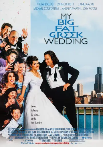 Poster to the movie "My Big Fat Greek Wedding" #865982