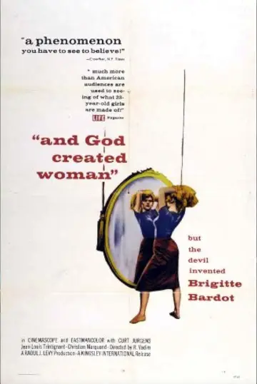 Poster to the movie "...And God Created Woman" #817962