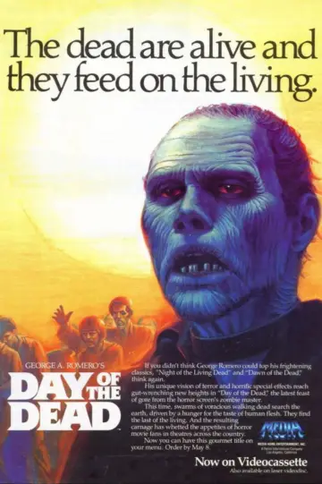 Poster to the movie "Day of the Dead" #709921