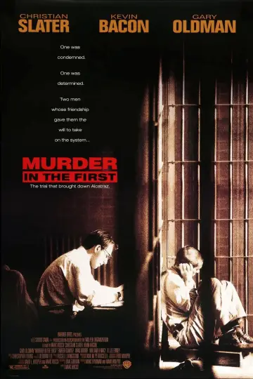 Poster to the movie "Murder in the First" #940991