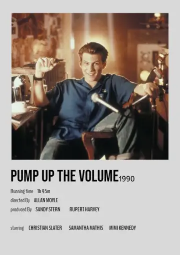 Poster to the movie "Pump Up the Volume" #992276
