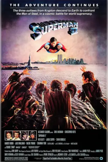 Poster to the movie "Superman II" #156062
