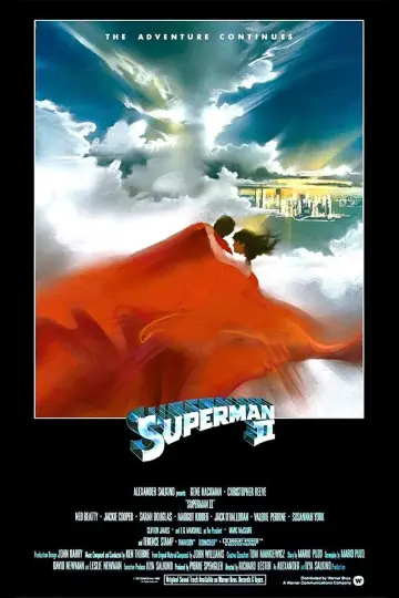 Poster to the movie "Superman II" #693549