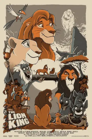 Poster to the movie "The Lion King" #549476