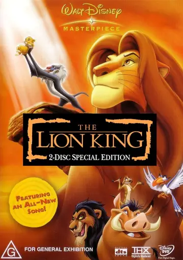 Poster to the movie "The Lion King" #549504