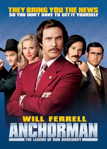 Poster to the movie "Anchorman: The Legend of Ron Burgundy" #694924
