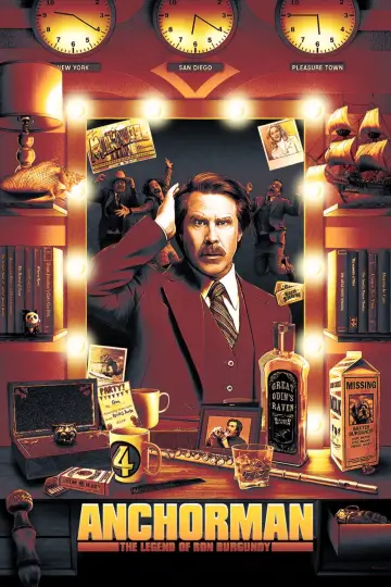 Poster to the movie "Anchorman: The Legend of Ron Burgundy" #694933