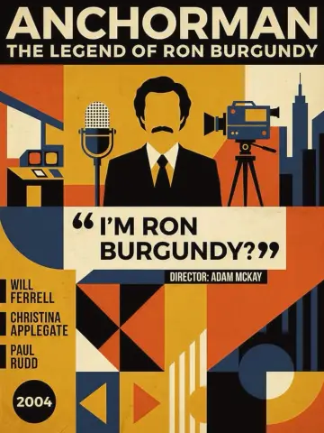 Poster to the movie "Anchorman: The Legend of Ron Burgundy" #860761