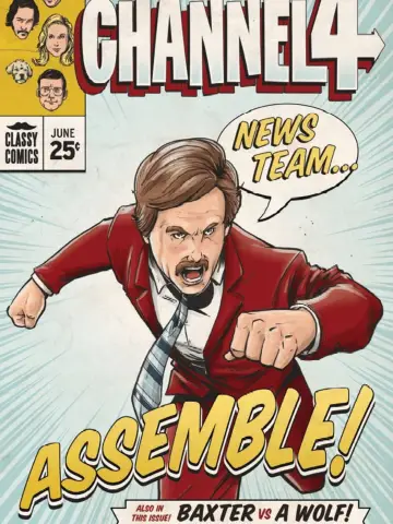 Poster to the movie "Anchorman: The Legend of Ron Burgundy" #860767