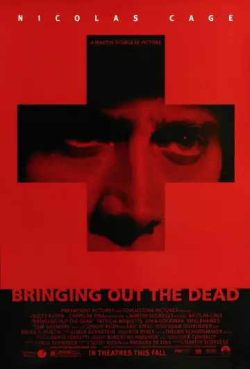 Poster to the movie "Bringing Out the Dead" #717095