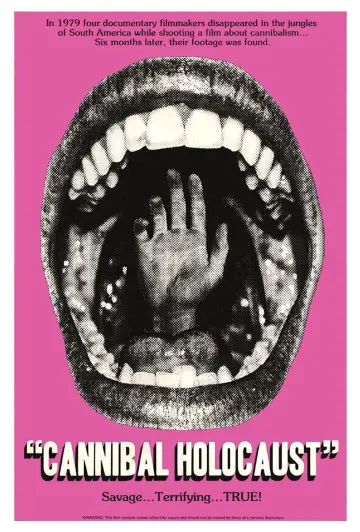 Poster to the movie "Cannibal Holocaust" #725478