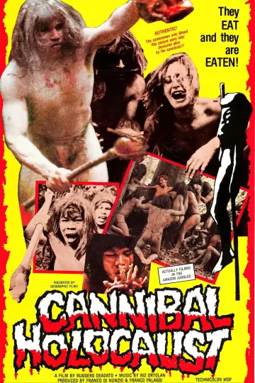 Poster to the movie "Cannibal Holocaust" #834002