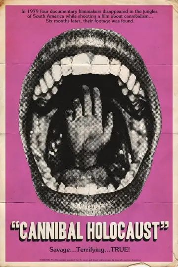 Poster to the movie "Cannibal Holocaust" #84114