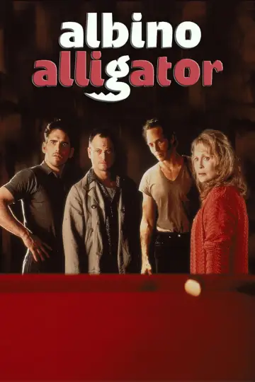 Poster to the movie "Albino Alligator" #1094551