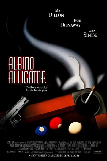 Poster to the movie "Albino Alligator" #1094554