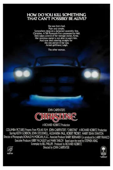 Poster to the movie "Christine" #686709