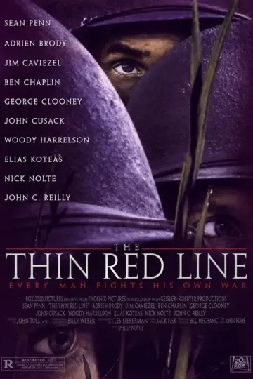 Poster to the movie "The Thin Red Line" #843084
