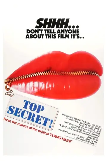 Poster to the movie "Top Secret!" #109977