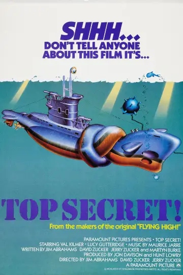 Poster to the movie "Top Secret!" #866753