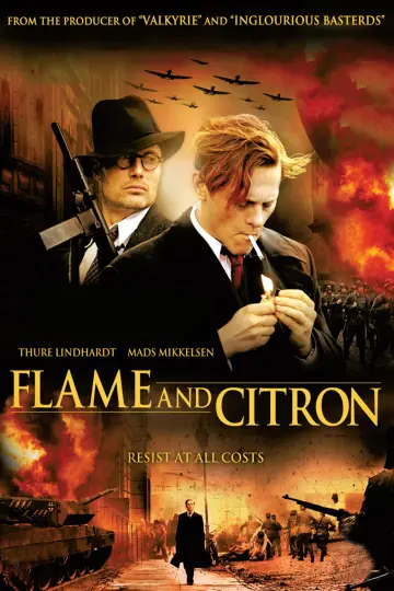 Poster to the movie "Flame & Citron" #1088997