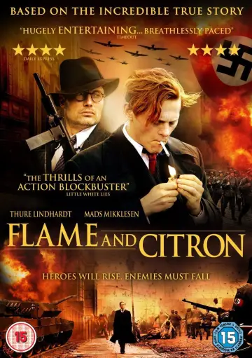 Poster to the movie "Flame & Citron" #1089000