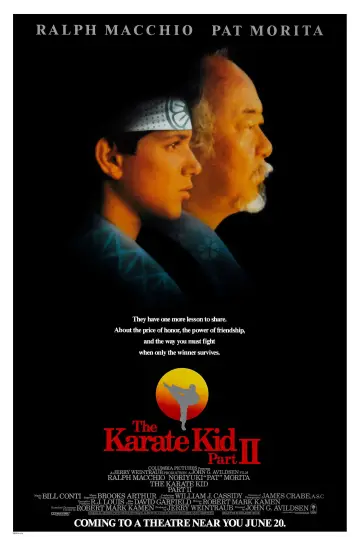 Poster to the movie "The Karate Kid Part II" #670664