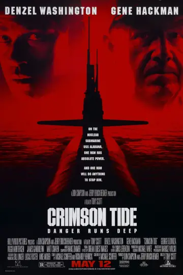 Poster to the movie "Crimson Tide" #720447