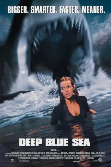 Poster to the movie "Deep Blue Sea" #683486