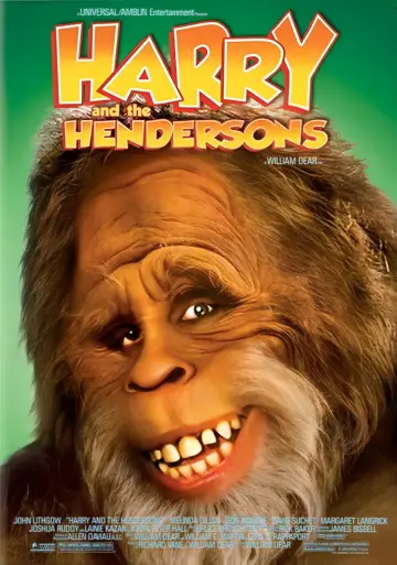Poster to the movie "Harry and the Hendersons" #946816