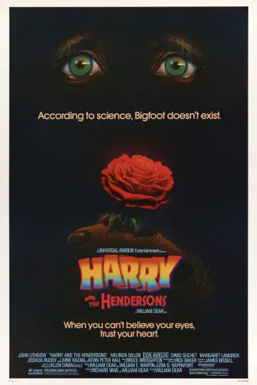 Poster to the movie "Harry and the Hendersons" #946817