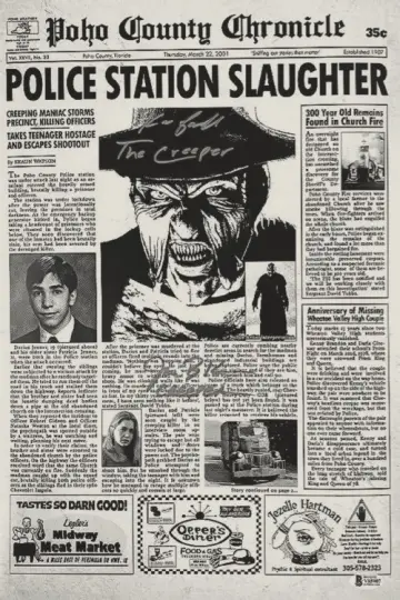 Poster to the movie "Jeepers Creepers" #1159723