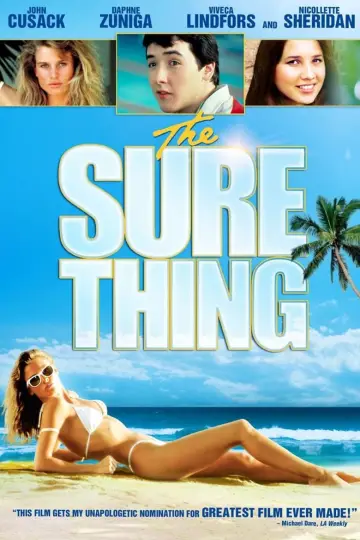 Poster to the movie "The Sure Thing" #1033195
