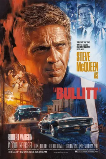 Poster to the movie "Bullitt" #809476