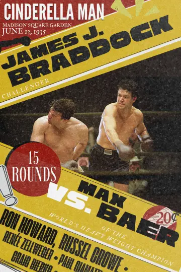 Poster to the movie "Cinderella Man" #864042