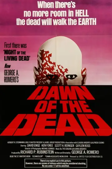 Poster to the movie "Dawn of the Dead" #708446