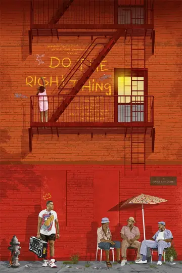 Poster to the movie "Do the Right Thing" #431366