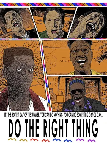 Poster to the movie "Do the Right Thing" #976806