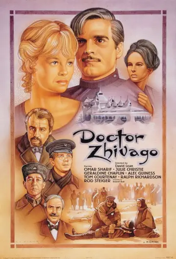 Poster to the movie "Doctor Zhivago" #852689