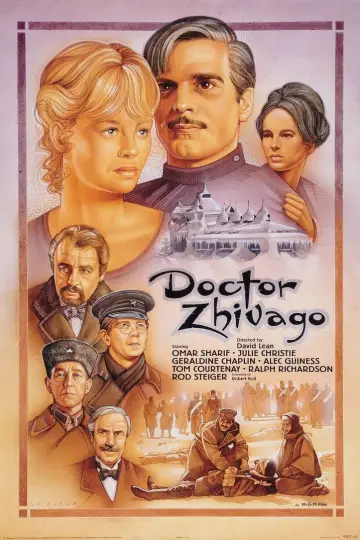 Poster to the movie "Doctor Zhivago" #852690