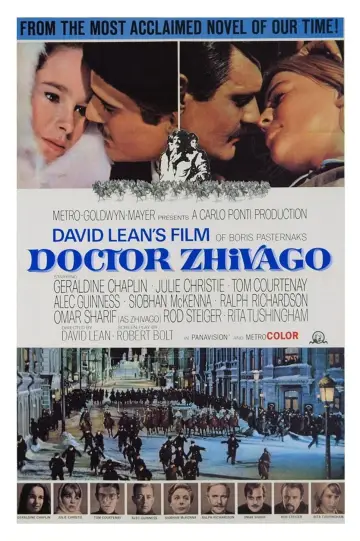 Poster to the movie "Doctor Zhivago" #852694