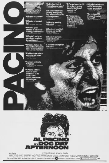 Poster to the movie "Dog Day Afternoon" #107937