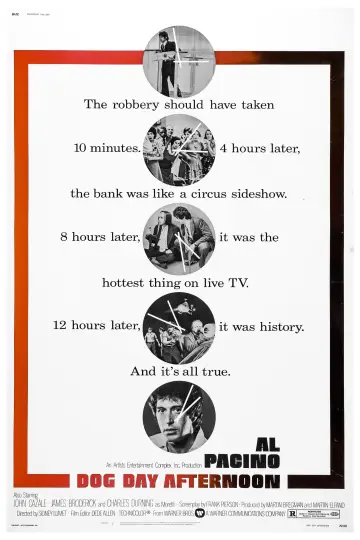 Poster to the movie "Dog Day Afternoon" #711487