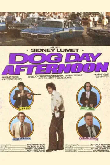 Poster to the movie "Dog Day Afternoon" #753333