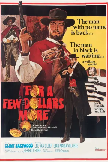 Poster to the movie "For a Few Dollars More" #629485