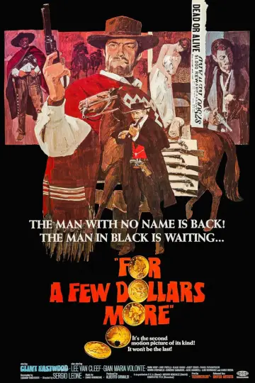 Poster to the movie "For a Few Dollars More" #629490