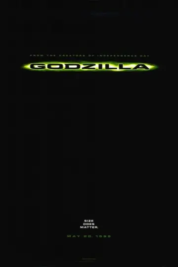 Poster to the movie "Godzilla" #317933