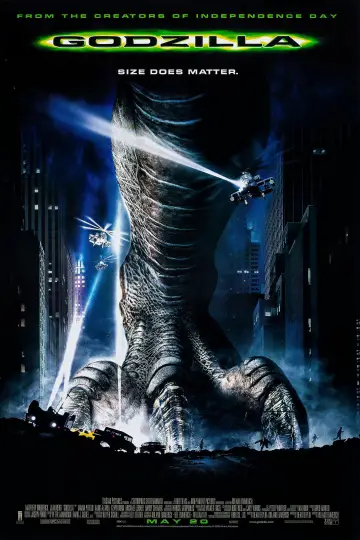 Poster to the movie "Godzilla" #629357