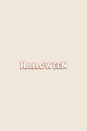 Poster to the movie "Halloween" #611041