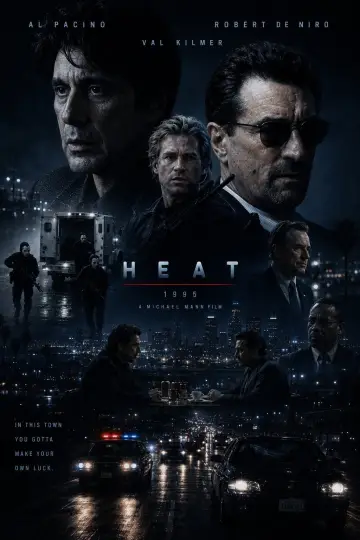 Poster to the movie "Heat" #831683